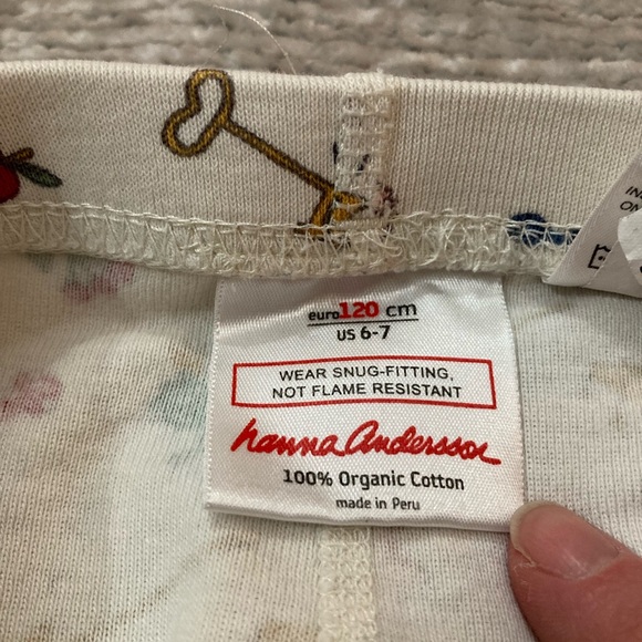 Fairytale Pajama Pants 120cm US 6-7 Princess 100% Organic Cotton - Picture 2 of 5